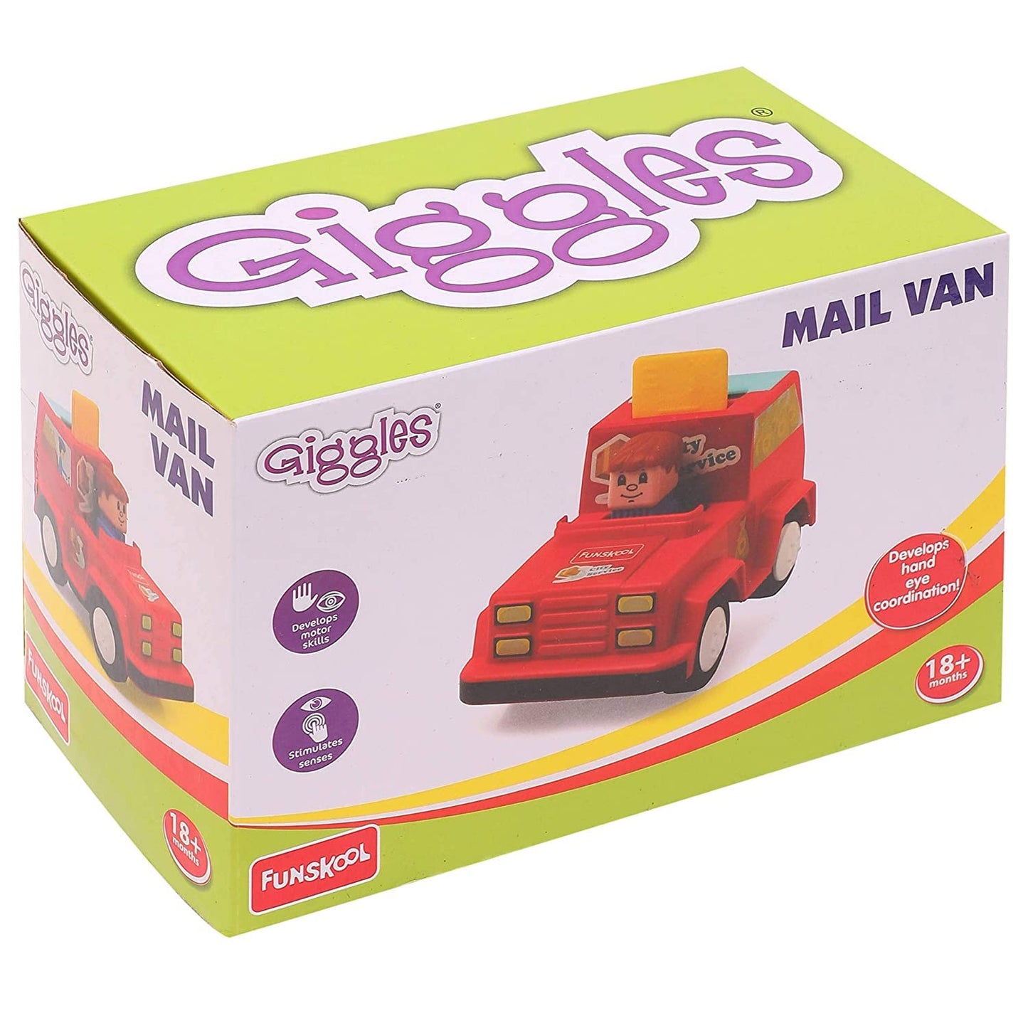 Giggles Vehicles Mail Van Toy