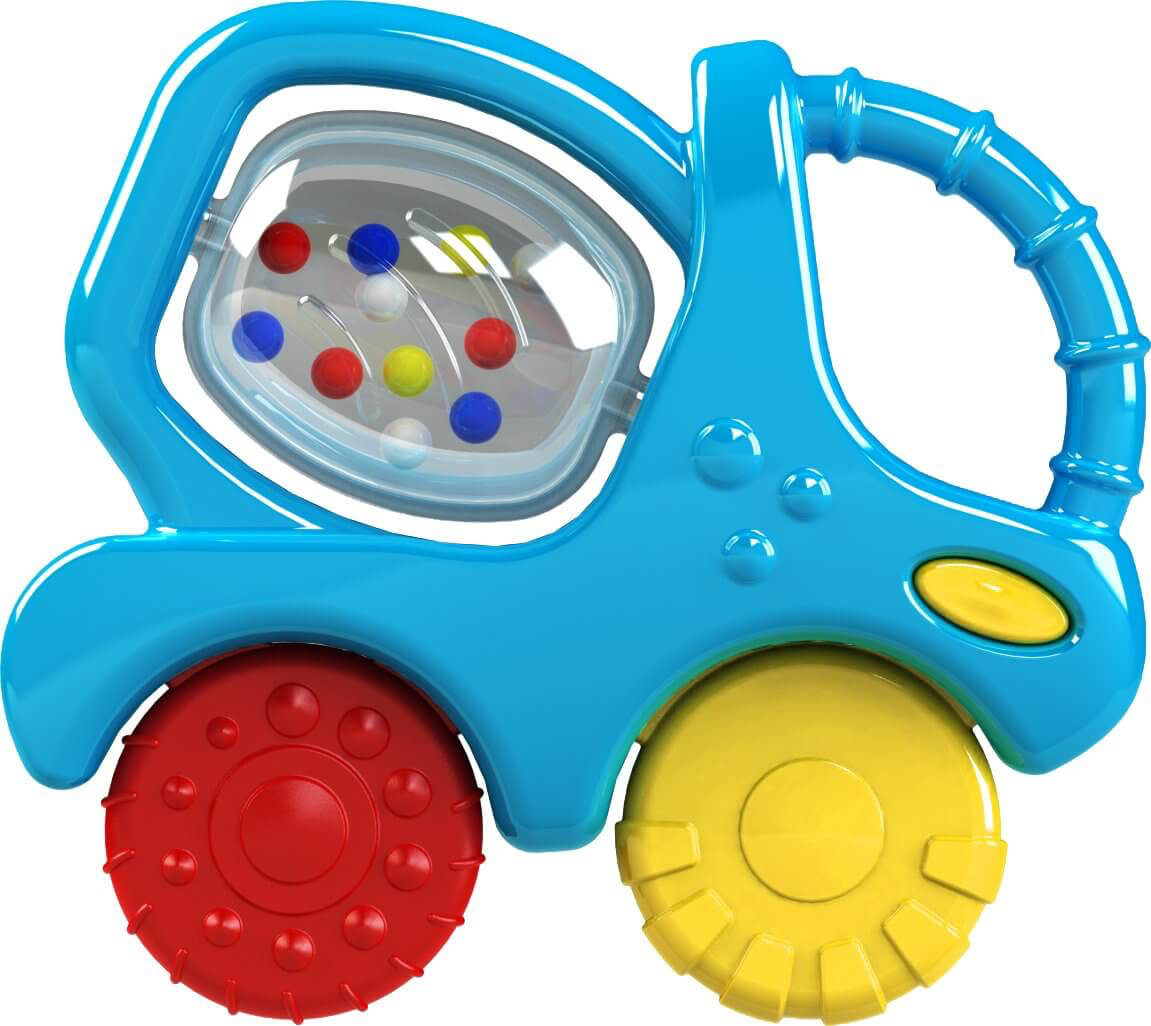 Giggles Truck Teether Rattle
