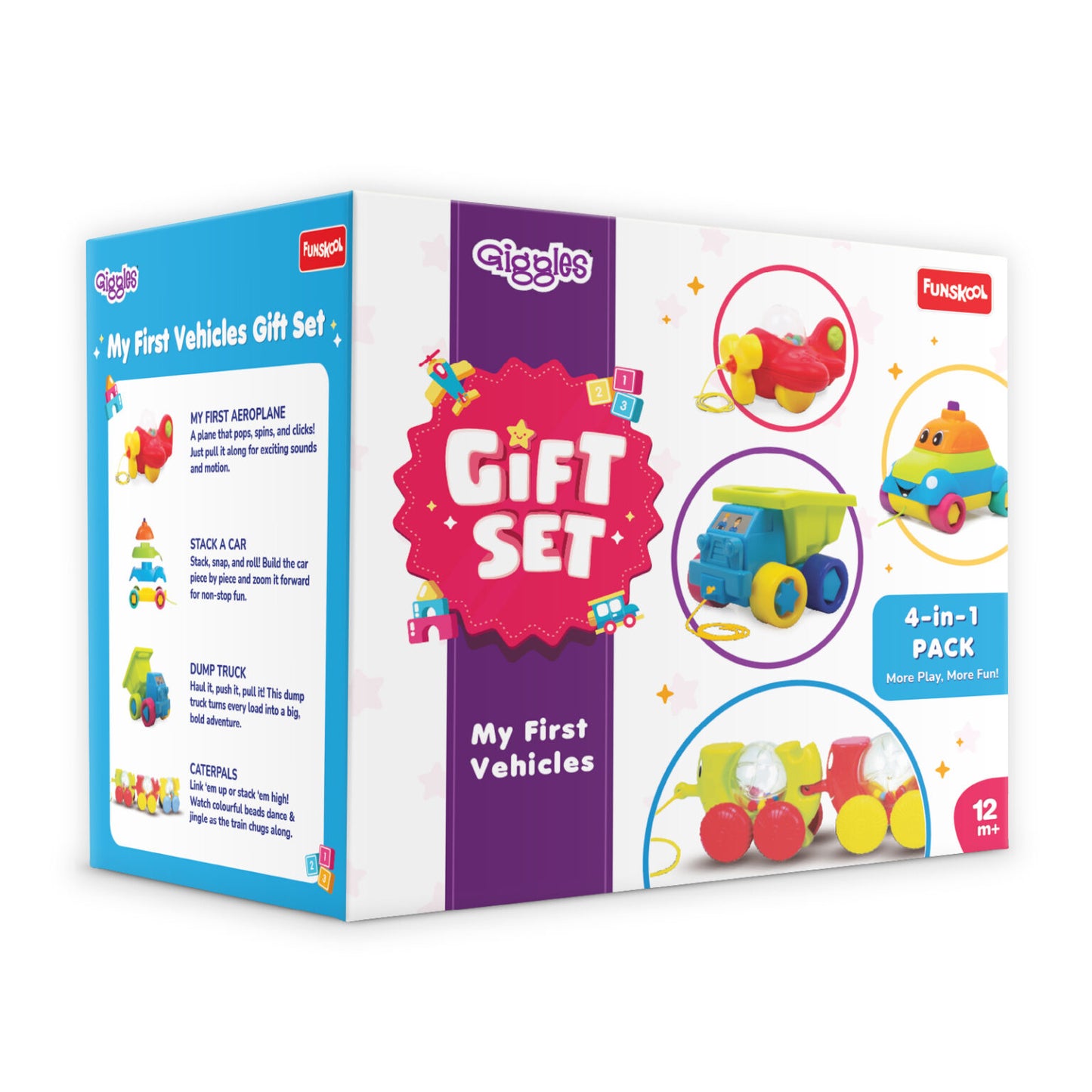 Giggles My First Vehicle Gift Set