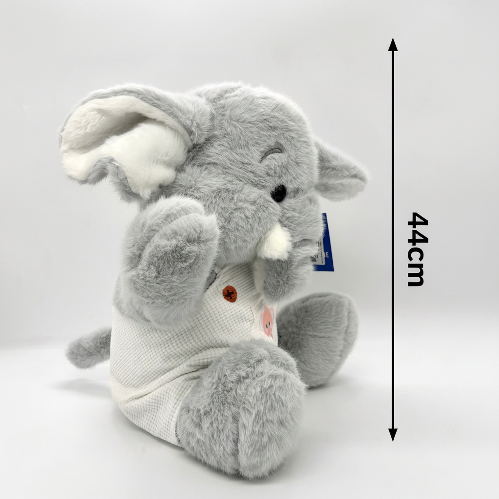 Elephant with Dangri Plush Toys 44 Cm