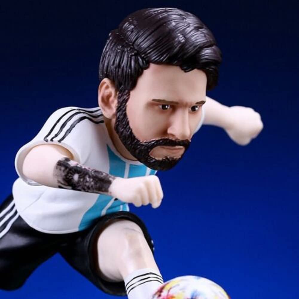 AUGEN Messi Action Figure Limited Edition for Car Dashboard, Decoration, Cake, Office Desk & Study Table (20cm)(Pack of 1)