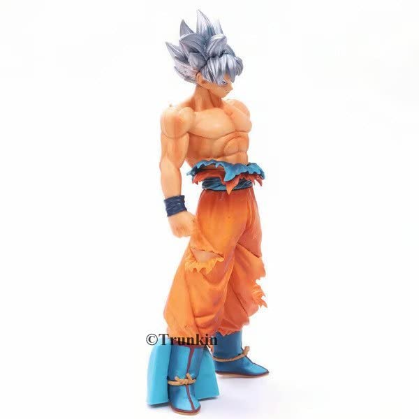 Trunkin DBZ Anime Goku Super Saiyan SSJ Perfected Ultra Instinct 28Cm PVC Action Figure