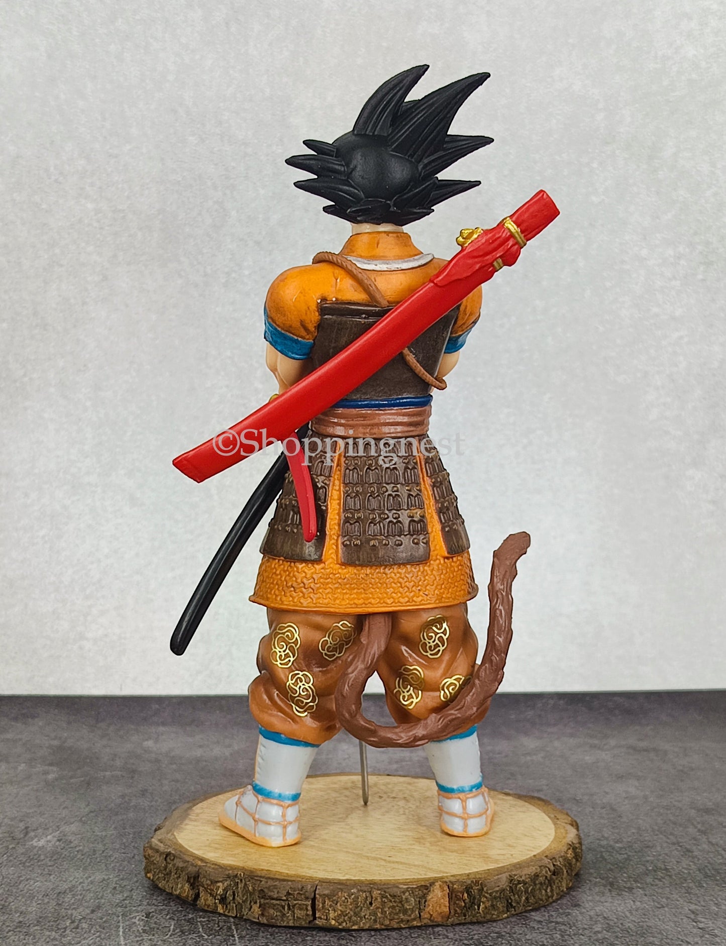 Dragon Ball Samurai Son Goku Resin Model In Stock 2.0 ver H: 19 cm New