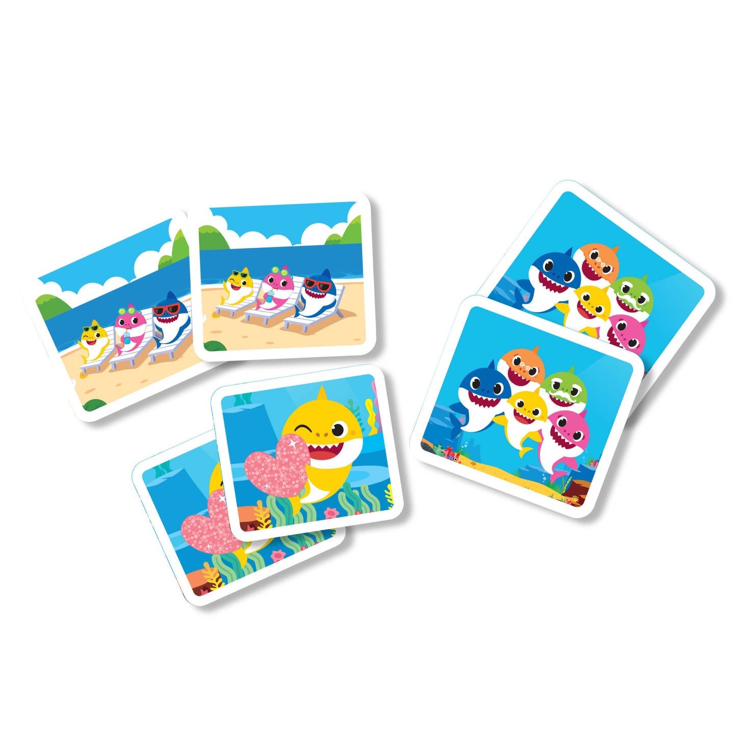 Funskool Handy Crafts Baby Shark Mask Party for Toy Birthday Themed Party , Make 3 Soft Masks for Boys & Girls Aged 5 Years +