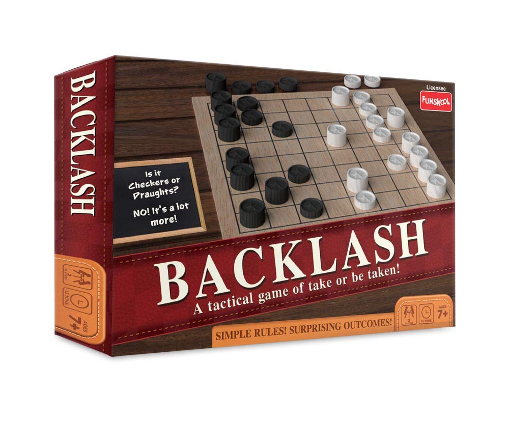 Funskool Kids Games,Backlash, Strategy Game,2 Players, Ages 7 and Above