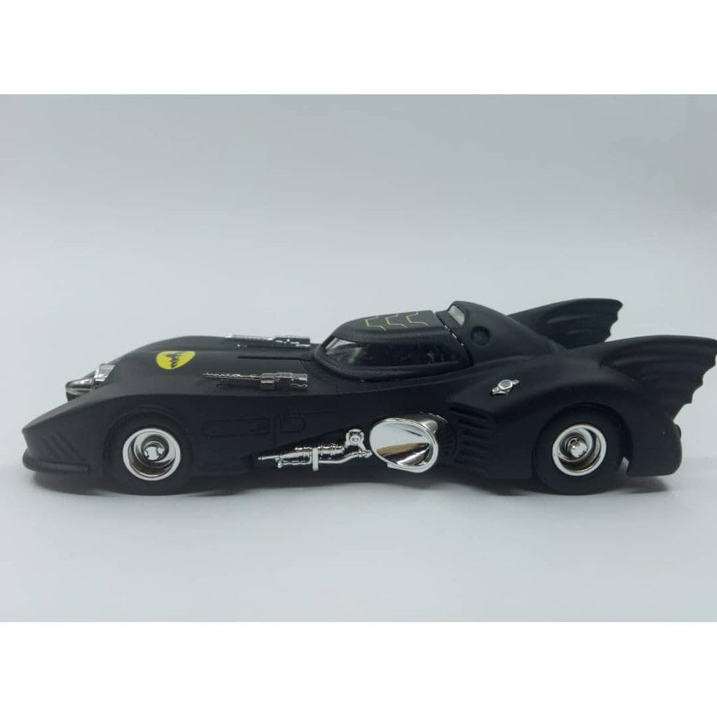 RVM Toys 1:38 1989 Batmobile Toy Die Cast Car Vehicle Push N Go Gift Collectible for Boys and Men