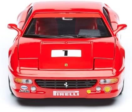 Bburago 15626306-1:24 Ferrari F355 Challenge, Rood