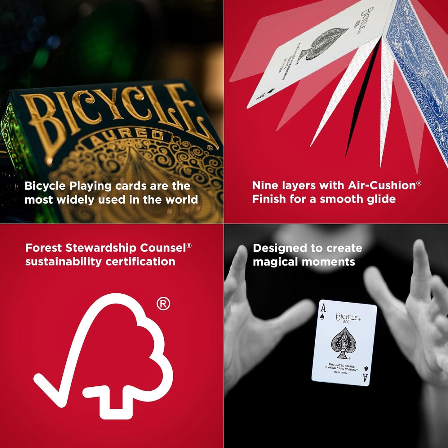 Bicycle® AUREO Playing Cards