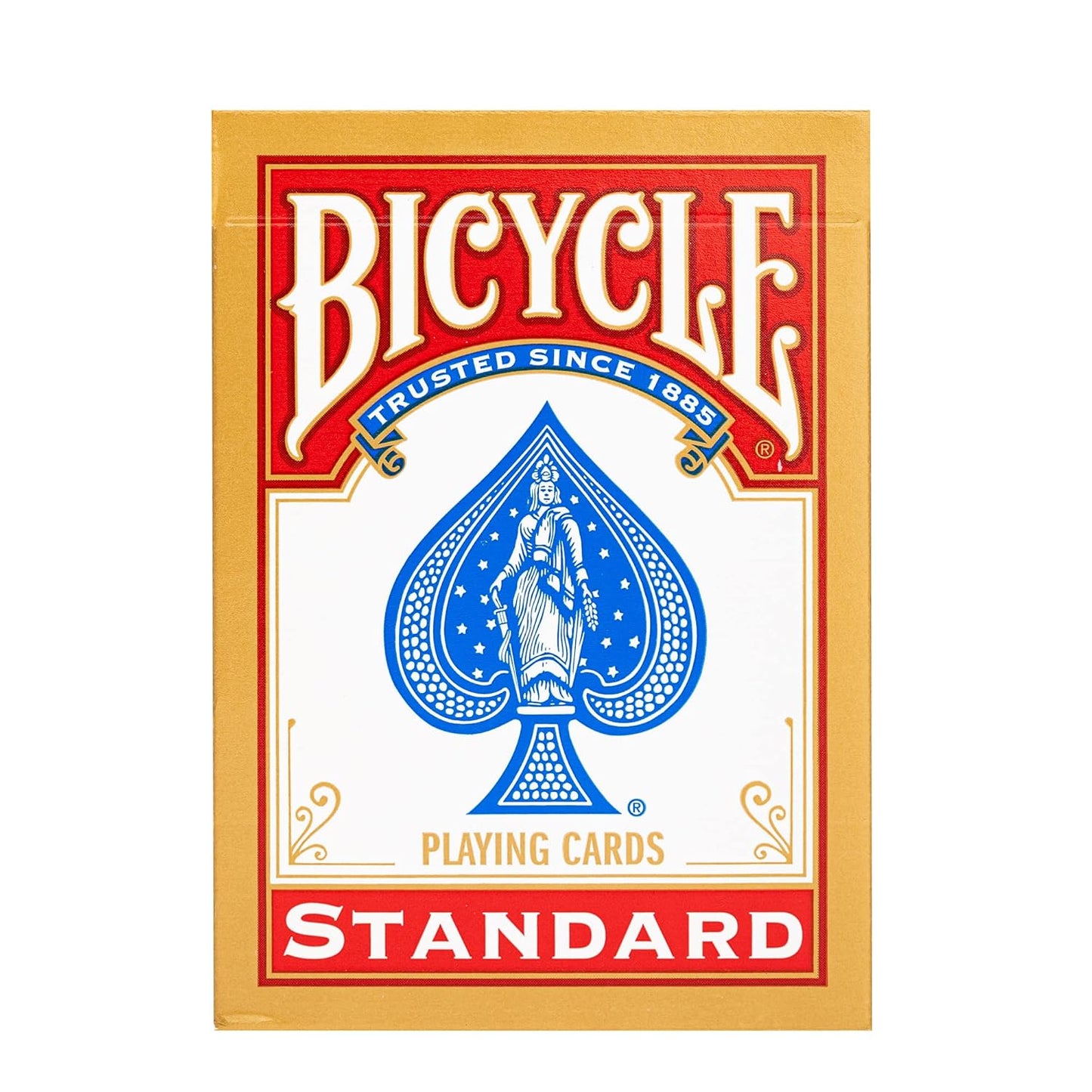 Bicycle Standard Rider Back Playing Card Game - Pack of 2 for All Ages, Standard Rider Back Playing Cards - Pack of 2,for Adult