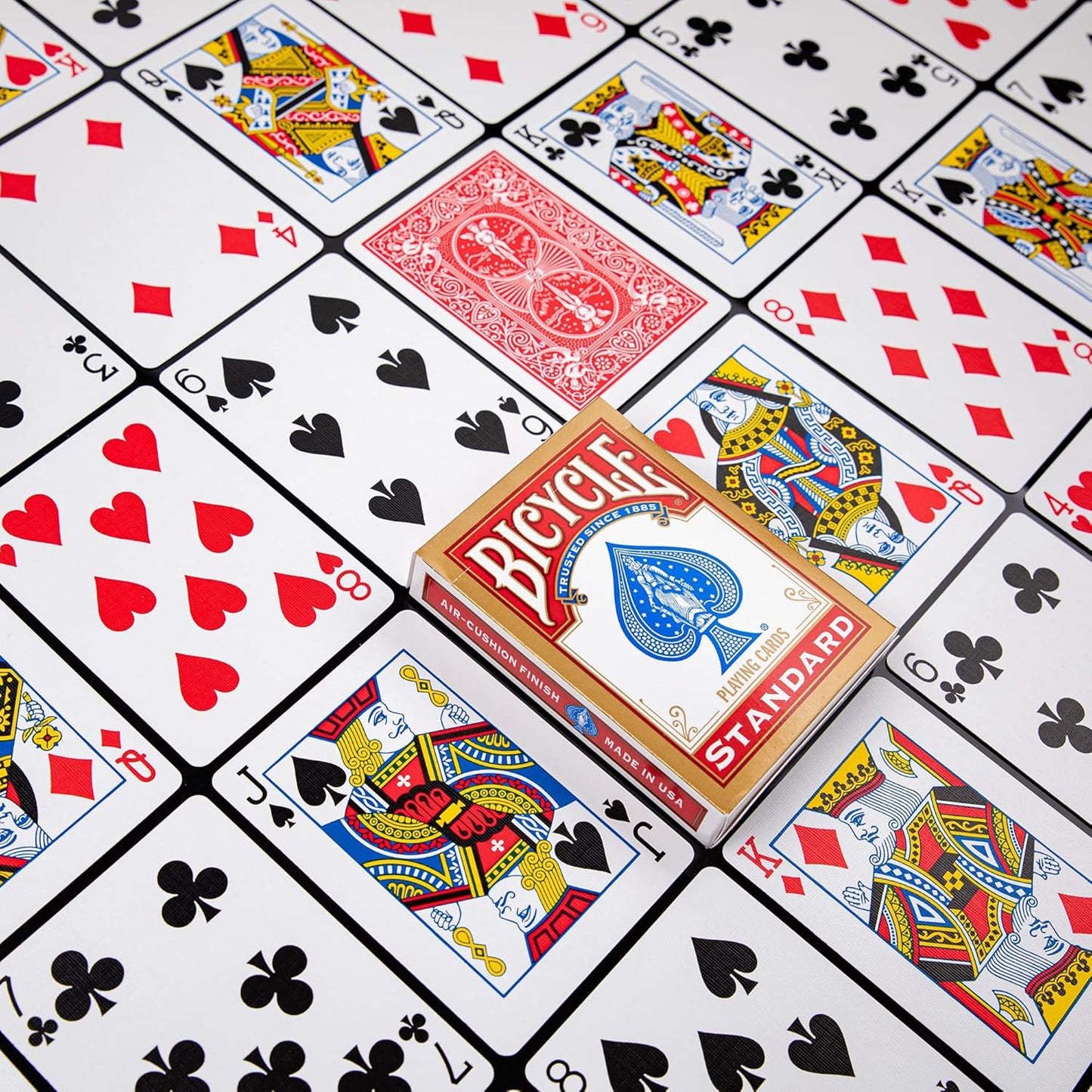 Bicycle Standard Rider Back Playing Card Game - Pack of 2 for All Ages, Standard Rider Back Playing Cards - Pack of 2,for Adult