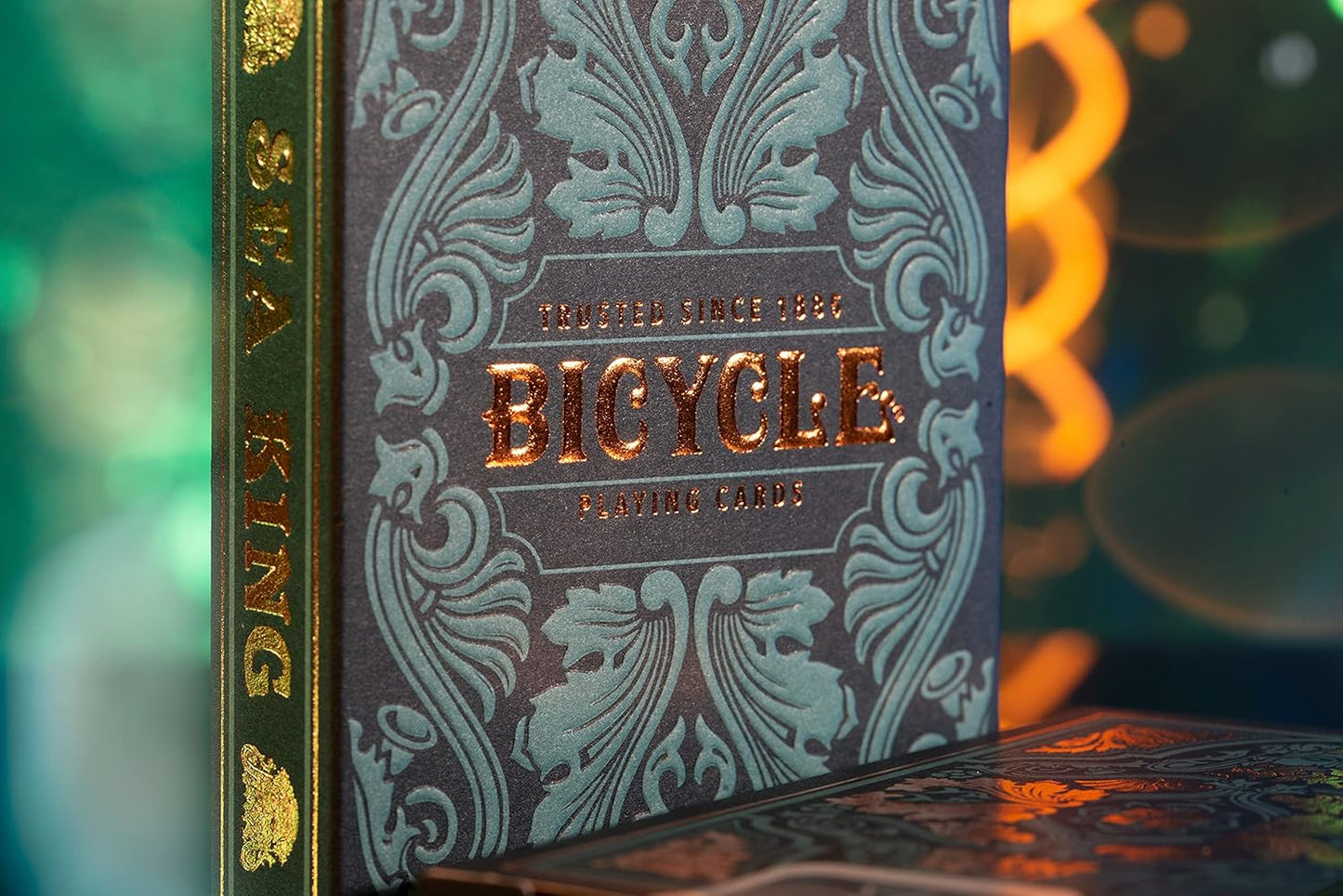 Bicycle Sea King Playing Cards, Blue, 2.56 X 0.69 X 3.63 inches