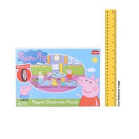 Funskool-Peppa Pig Classroom 2In1,Educational,2x12 Pieces,Puzzle,for 3 Year Old Kids and Above,Toy