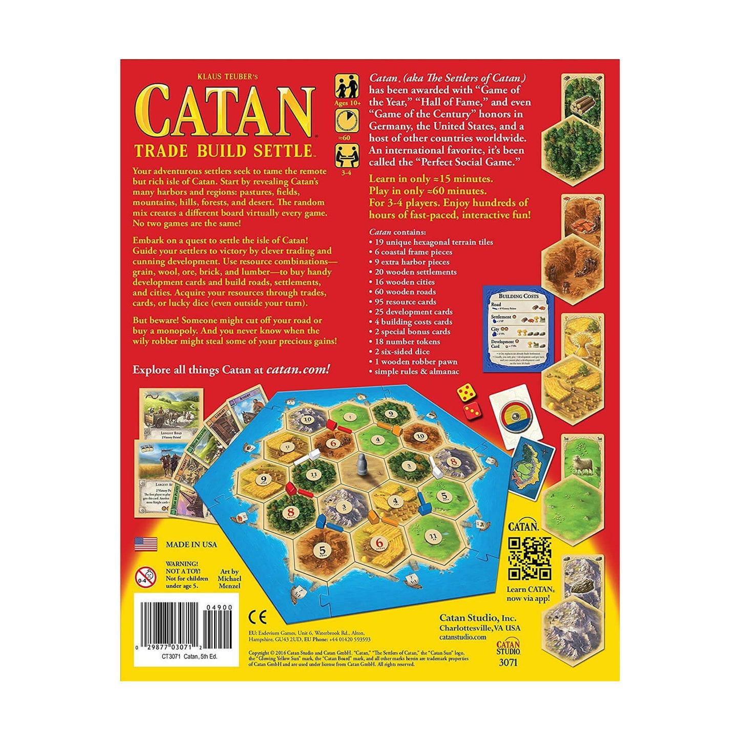 Mayfair Games Catan 5th Edition, , Pack Of 1, Multicolor