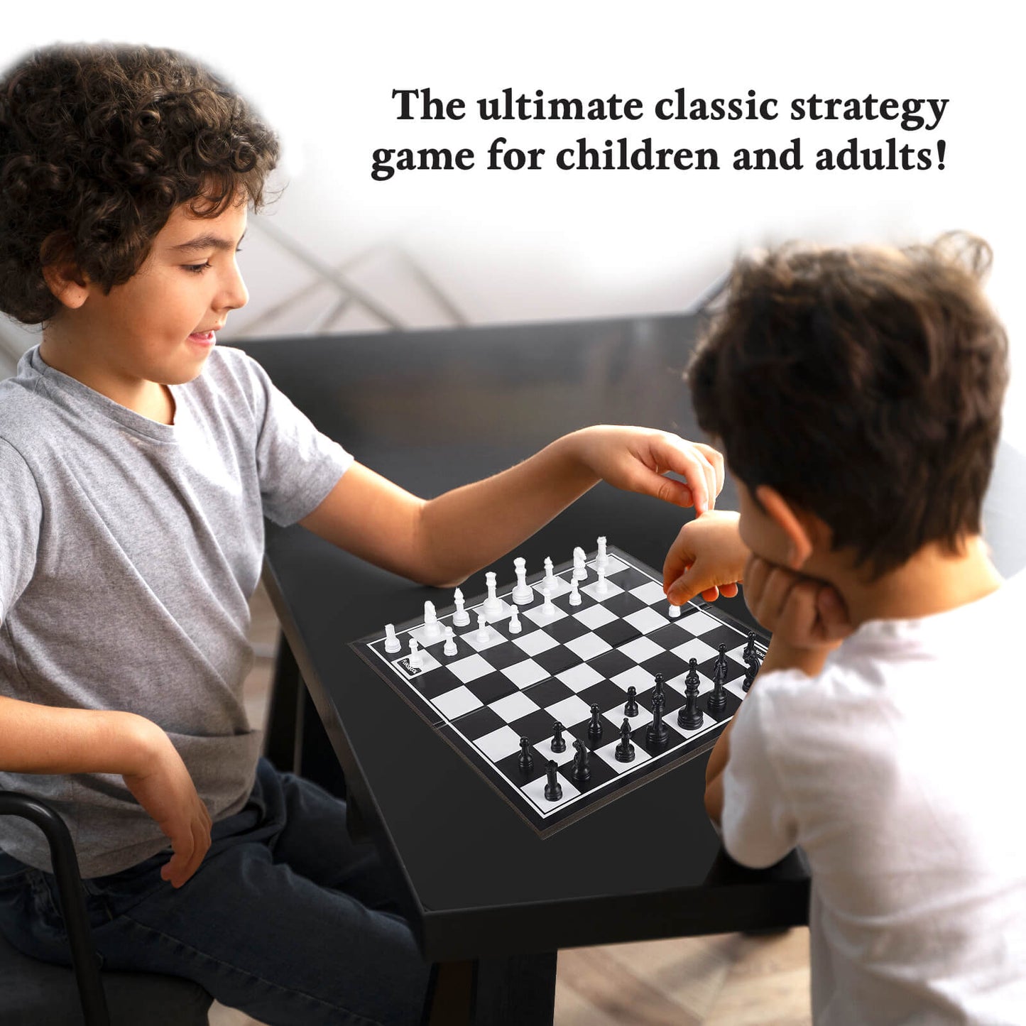 Funskool Chess, Strategy Game, Board Game for Kids, Adults, Families, Educational, Fun, 2 Players, Family Fun, Learning Activity Toy for Childrens, Gift Set for Kid, Ages 7+ Years
