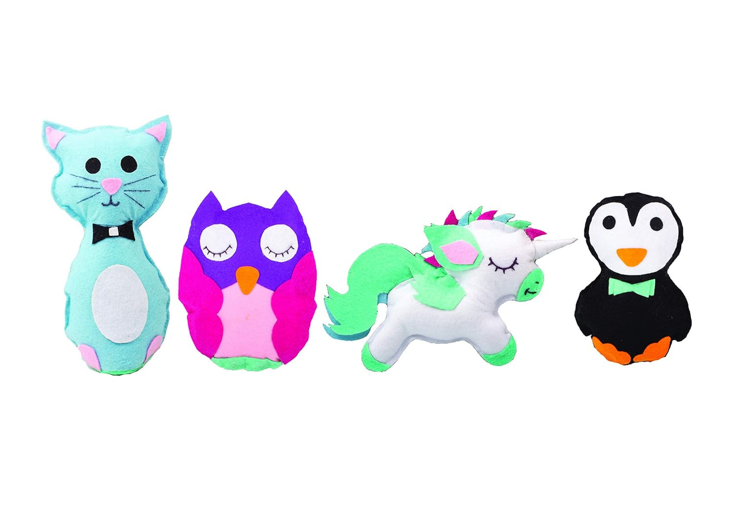 Handycrafts Funskool Diy Plushies , Soft Toy Maker, Make Your Own Stuffed Animal , Art And Craft Kit, Diy Kit, Ages 5 And Above, Multicolour