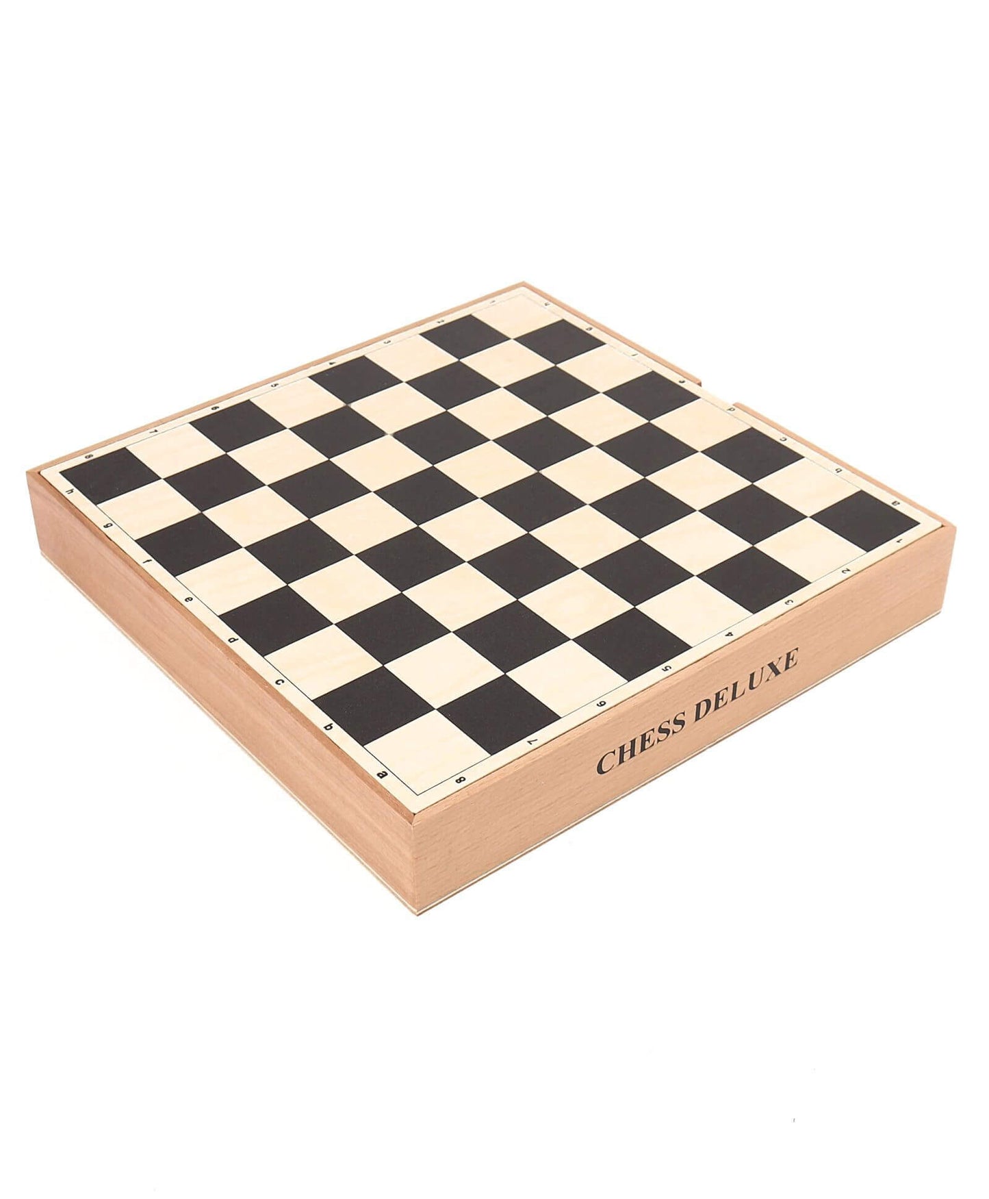Funskool Games, Deluxe Chess, Wooden Set, War & Strategy, Family Games, Strategy Board Games, Toys for Kids, Wooden Board with Storage Box, Adults & Family, 2 Players, Ages 7 and Above, Multicolour