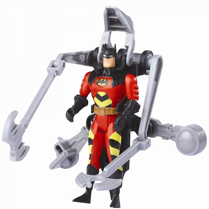 Funskool Disaster Control Batman Action Figure Toy for Kid, 6 Inch, Classic DC Superhero with Articulation, Movie Inspired Collectible, Ideal Gift for Children, Toys for Kids, Ages 4+ Years
