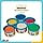 Fundough Funskool Mini Fun Pack, Play Dough, Art and Craft Set for Kid, 6 Colorful Tubs of 25g Each (150g Total), Learning, Fun & Engaging, Multicolour, Gift Set for Kids, Age 3+ Years