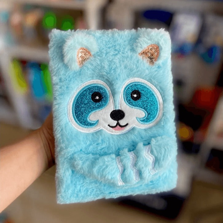 Plush Raccoon Diary