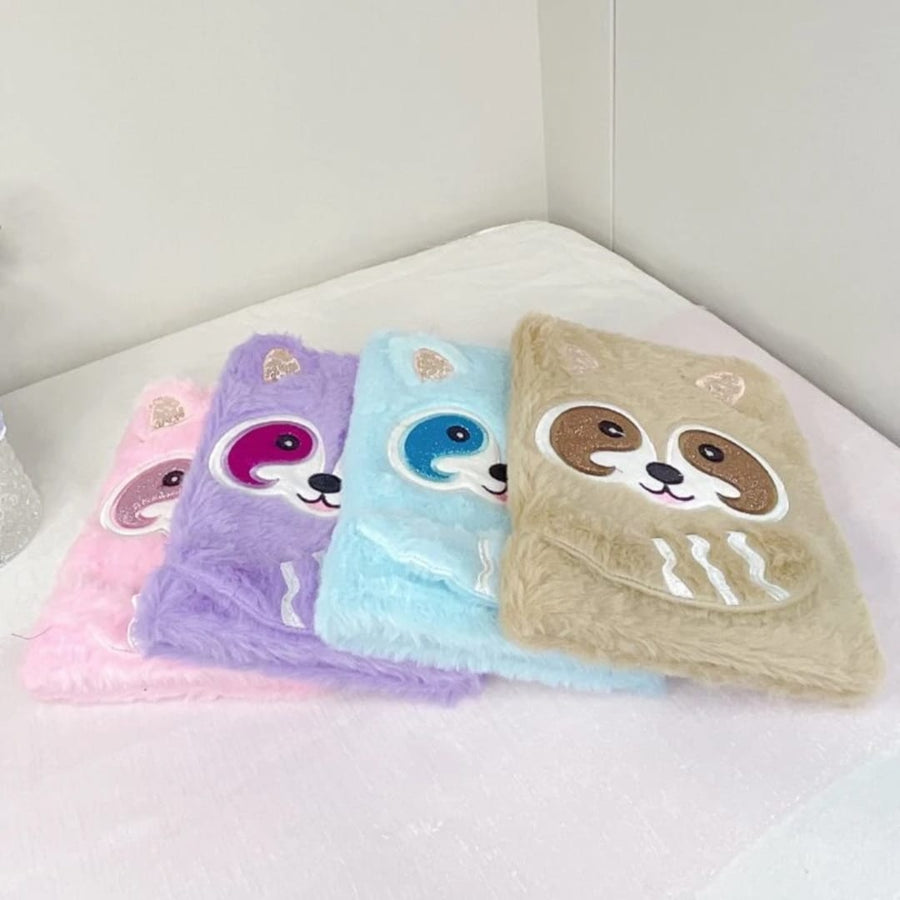 Plush Raccoon Diary