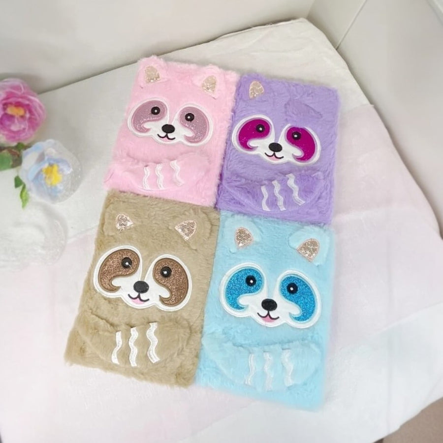 Plush Raccoon Diary