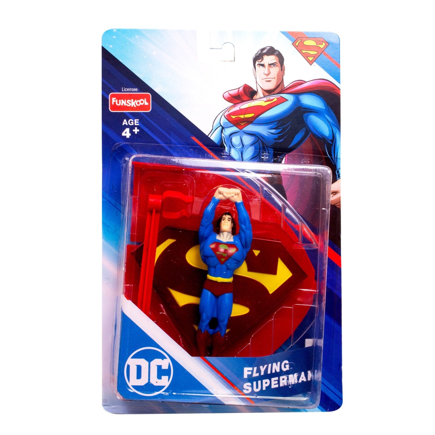 Funskool-Flying Superman,Classic Action Figures with Articulation,6 inches,Collectible,for 4 Year Old Kids and Above,Toy