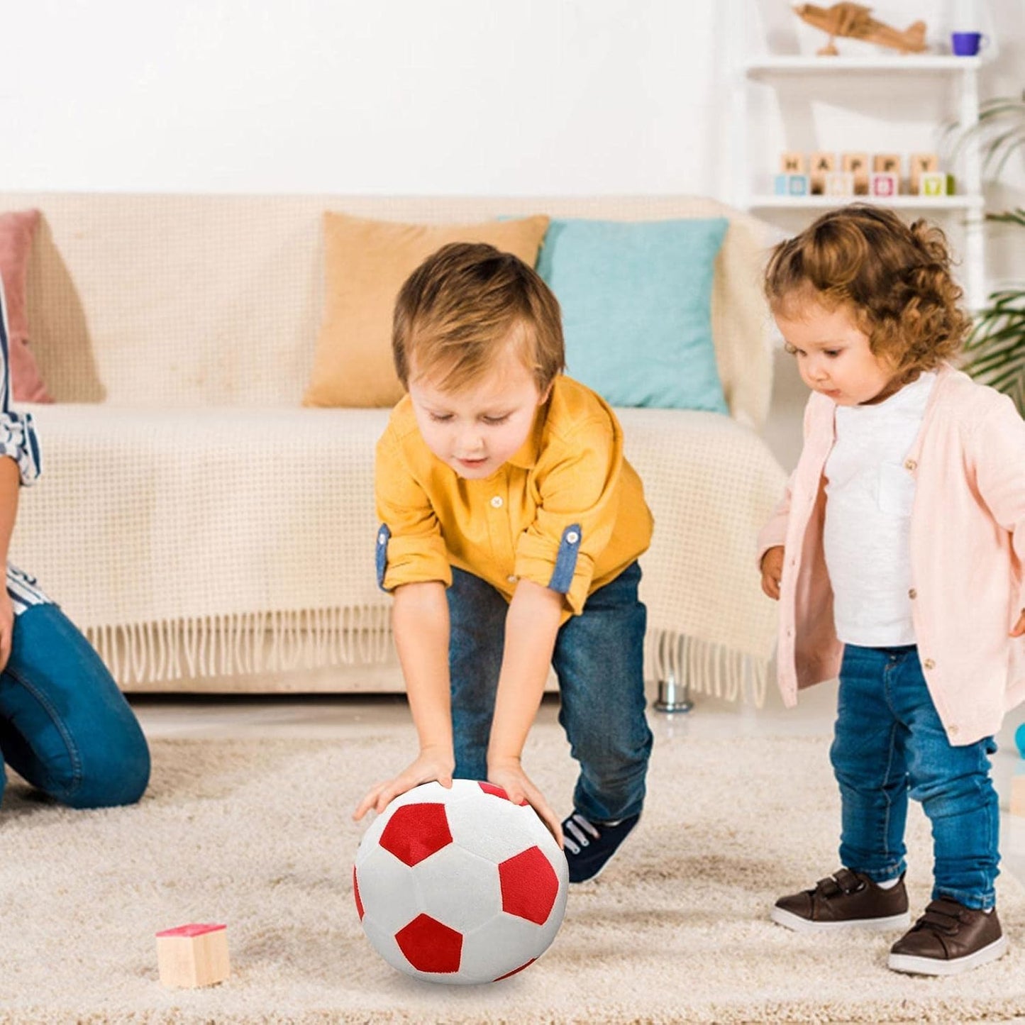 Tickles Football Soft Stuffed Plush Toy for Kids Boys & Girls Birthday Gifts