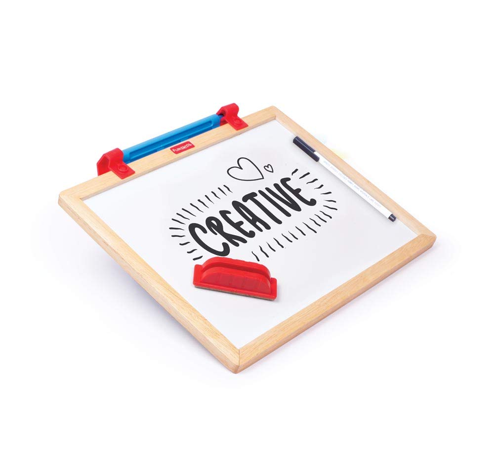 Giggles - Learn N Write Deluxe, 3 in 1 Magnetic Dry Erase & Chalkboard, Develops Early Writing Skills, 3 Years & Above, Preschool Toys, Multicolour