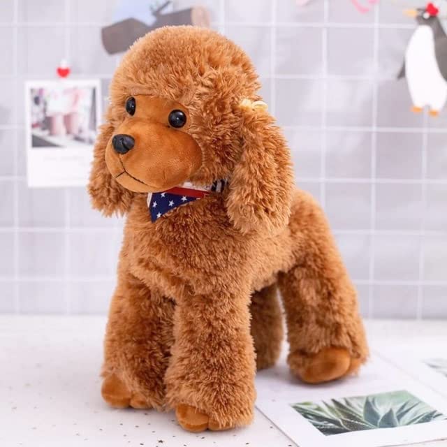 TARAKID Brown Dog Cute Plush Soft Toys for Kids Birthday Home Decor Boys/Girls Gift 45 cm
