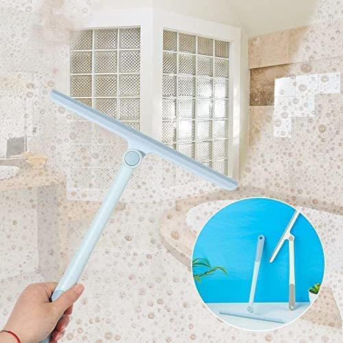 SWSHIV 360 Rotatable Cleaning Glass Wiper Window Cleaner Long Handle | Window Cleaning Brush | Window Glass Wiper | Window Glass Cleaner | Squeegee Rotatable Cleaning Brush for Window