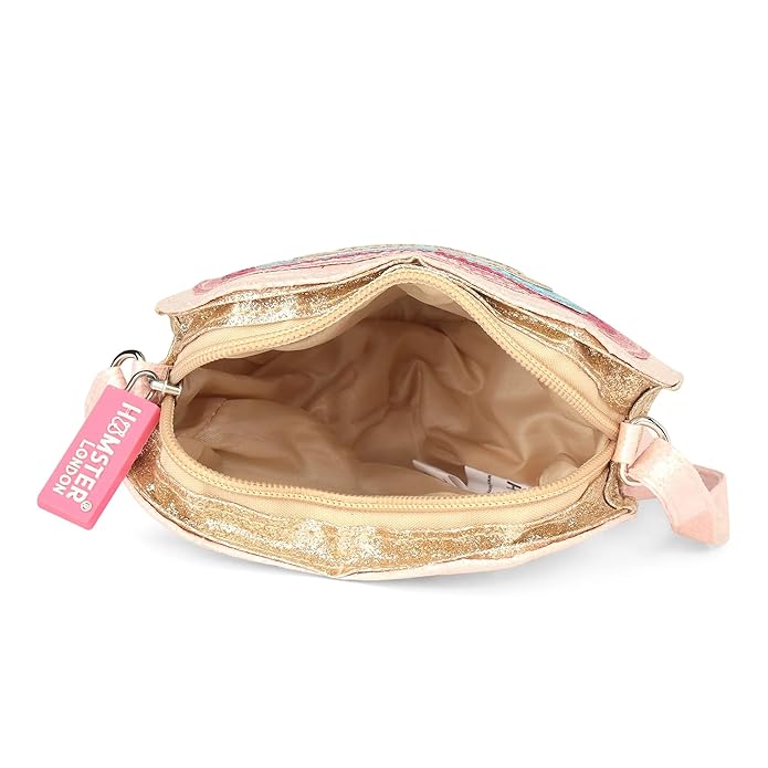 Hamster London Hl Mob Disco Sling For Women And Girls Designer Bags For Makeup Pouch,Brown