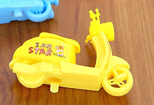 TREXEE (Pack of 12 Motorcycle Shape Sharpener For School Kids, Students, Boys & Girls Return Gift