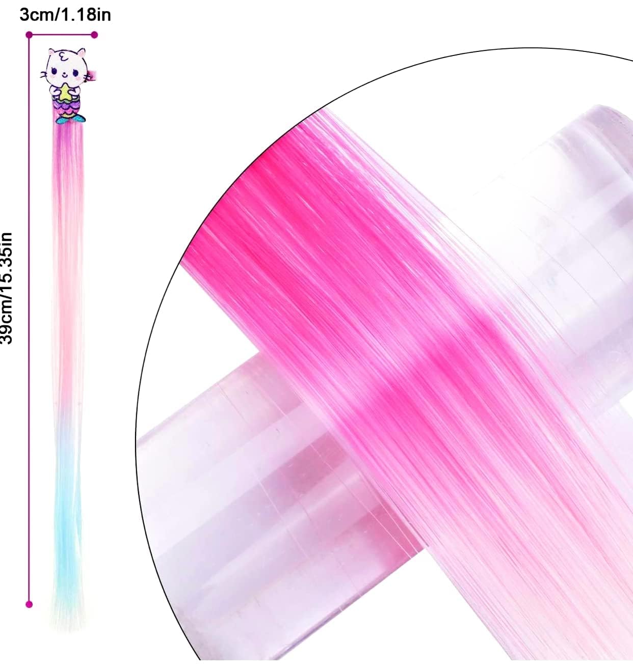 Hair Extension (Unicorn Straight Hair, 6)