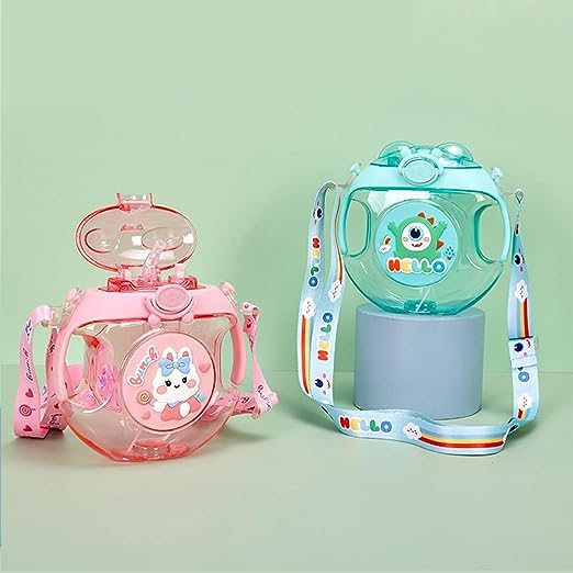 Donut Water Bottle | GBT-3138| 450 ML ( COLOR MAY VERY )