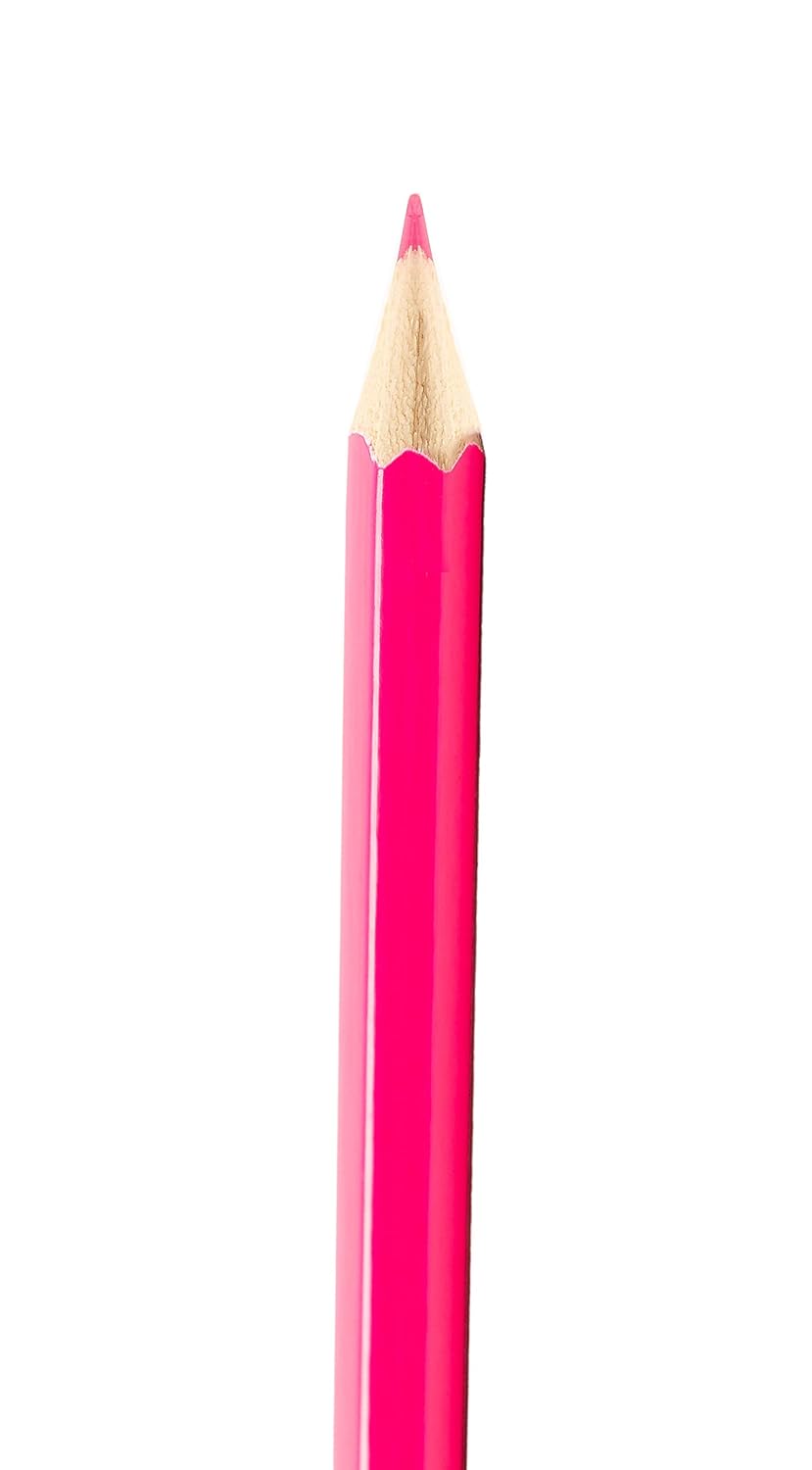 Tynimo Color Pencil Set - Break resistant body for writing, drawing, coloring - Pack of 24
