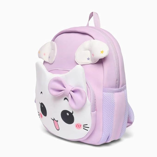 ZORSE 3D kitten bag for kids BIG size Soft Plush Standard Backpack s Boys Girls Baby For 2 To 5 Years Baby/Boys/Girls Nursery