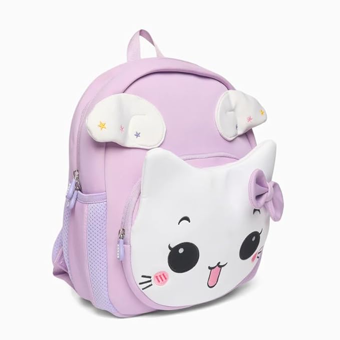 ZORSE 3D kitten bag for kids BIG size Soft Plush Standard Backpack s Boys Girls Baby For 2 To 5 Years Baby/Boys/Girls Nursery