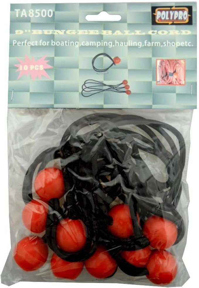 Bungee Ball Cords In 9" Length