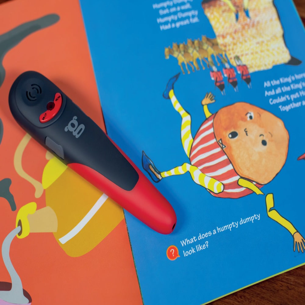 goDiscover Interactive Smart Book Series with Talking Pen | Set of 9 Fun Educational Books with Alphabets, Numbers, Colours, & More | Fun Learning Activity Toy for 2–4 Year Kids