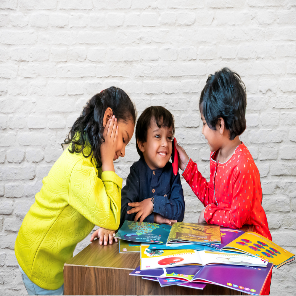 goDiscover Interactive Smart Book Series with Talking Pen | Set of 9 Fun Educational Books with Alphabets, Numbers, Colours, & More | Fun Learning Activity Toy for 2–4 Year Kids