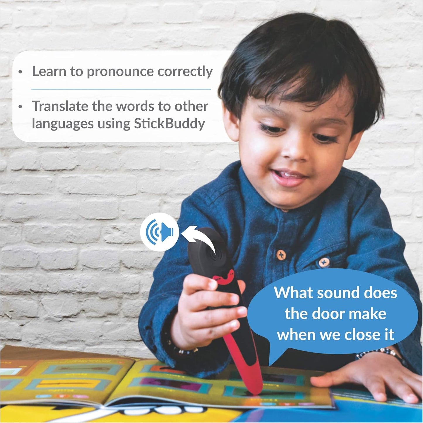 goDiscover Interactive Smart Book Series with Talking Pen | Set of 9 Fun Educational Books with Alphabets, Numbers, Colours, & More | Fun Learning Activity Toy for 2–4 Year Kids