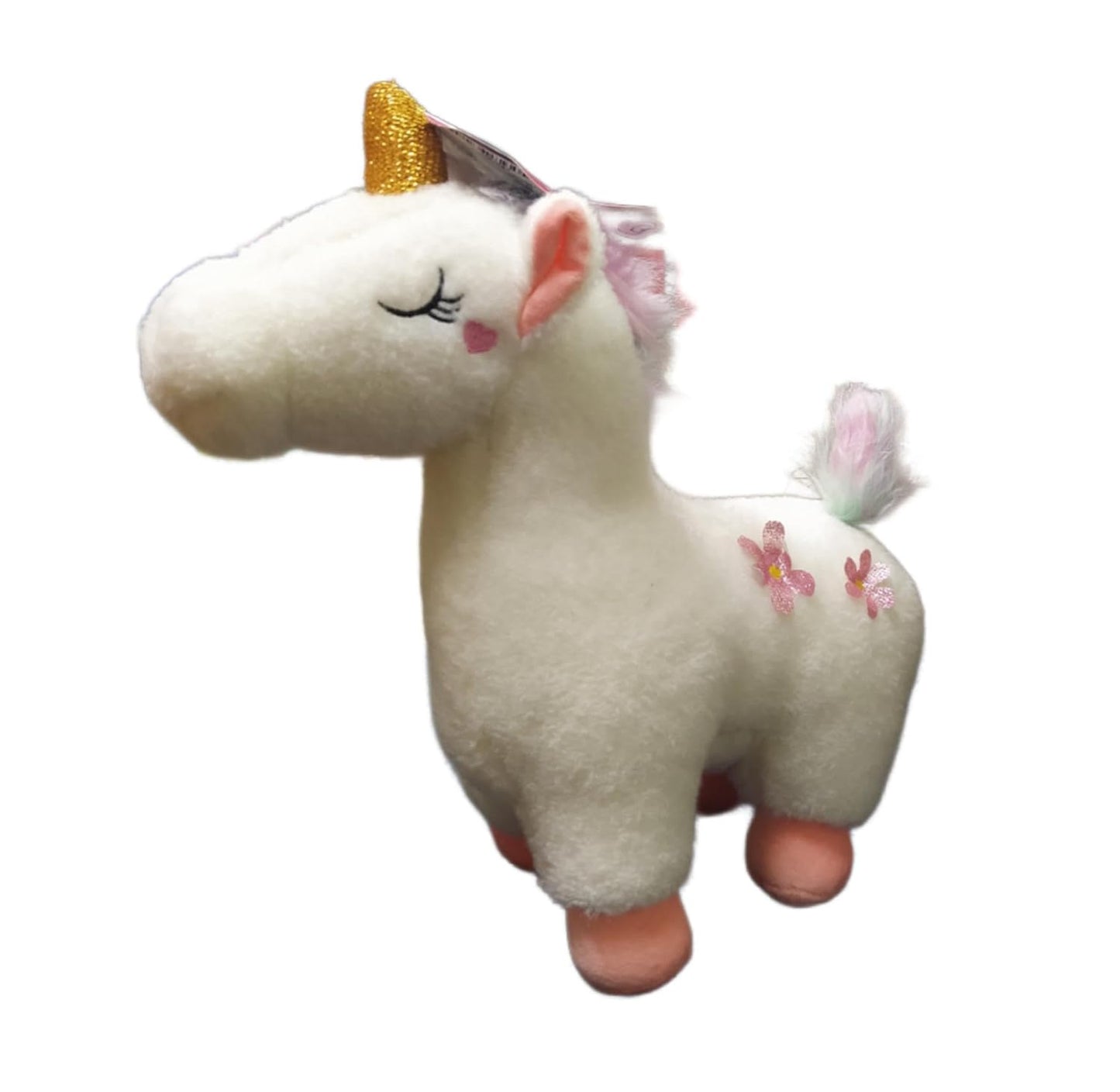 PRATAPSONS Unicorn Soft Plush Toy for Girls/Kids, Floppy and Glittery with Sparkling Horn, Stuffed Animal, Awesome Gift for Birthday Parties, Baby Showers, Christmas