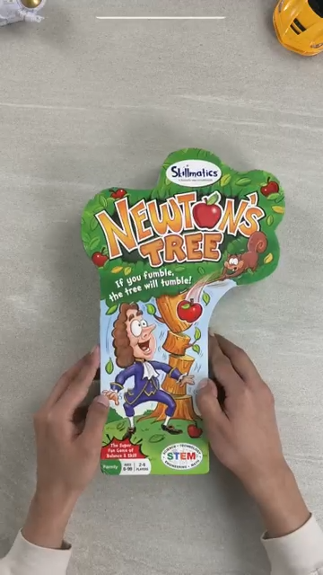 Skillmatics Educational Game - Newton's Tree, STEM Balancing, Stacking & Strategy Game for Kids, Adults & Families, Skill-Building for Ages 6, 7, 8, 9 and Up