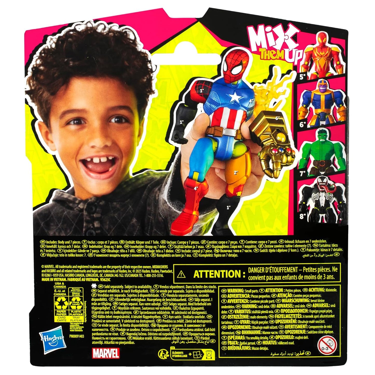Hasbro Marvel Mix Mashers Action Figure