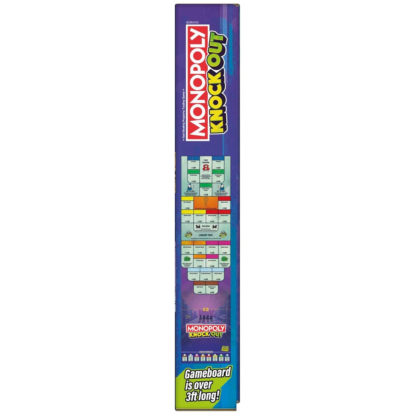 Hasbro Gaming Monopoly Knockout Quick-Playing Board Games, 8Y+, 2-8 Players