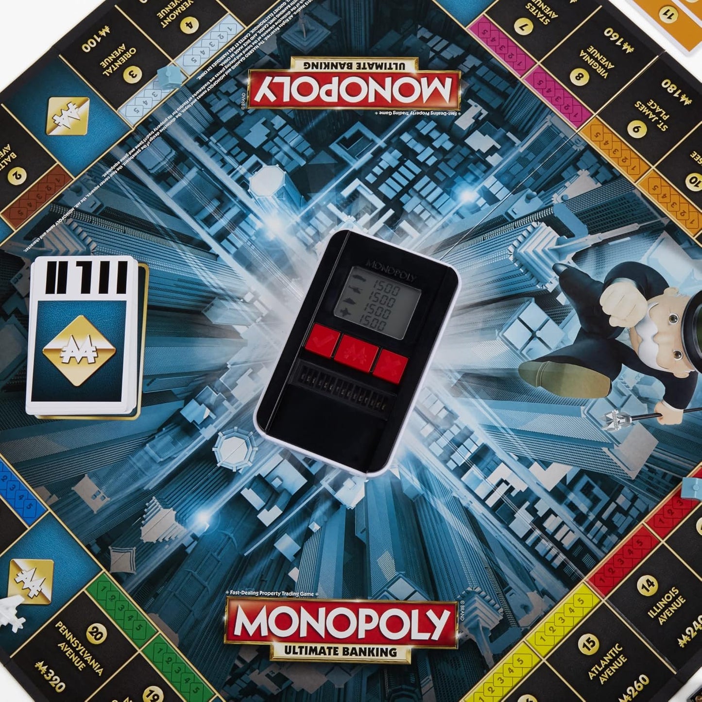 Monopoly Game Ultimate Banking Edition, Unisex, 7Y+ (Multicolor)