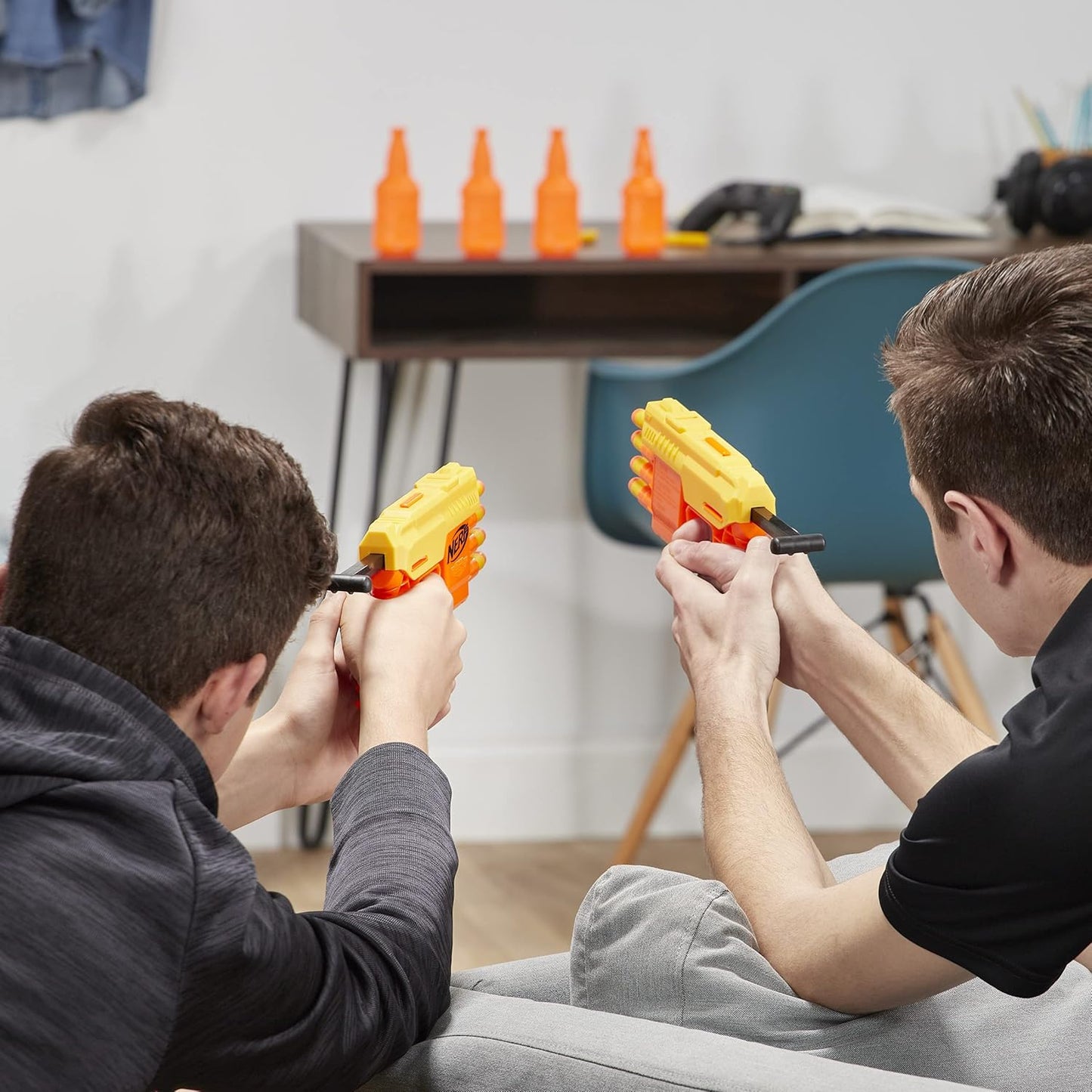 NERF Alpha Strike Fang QS-4 Dual Targeting Set -- 18-Piece Multicolor, 8Y+