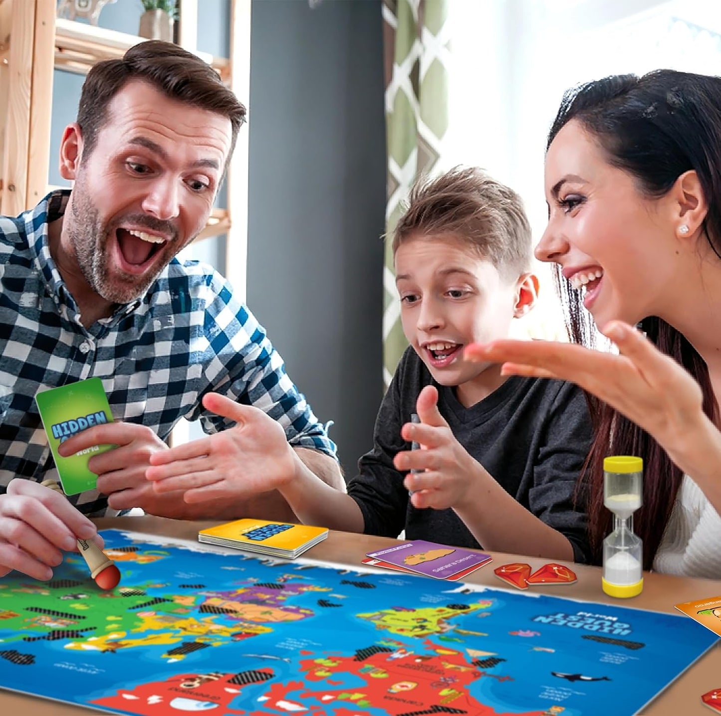 Imagimake Kids Mapology Hidden Quest Board Game