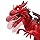 Dragon-I Mighty Megasaur Lights and Sound Dragon (Red)