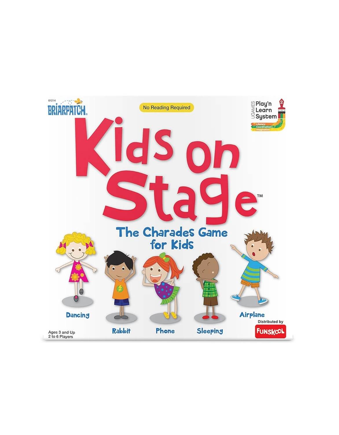 Funskool Games, Kids On Stage, Educational charade game for kids, 2 - 6 players, Ages 3 years and above